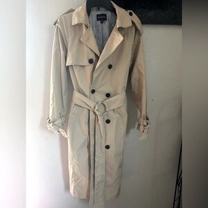 Stradivarius Beige Trench Coat